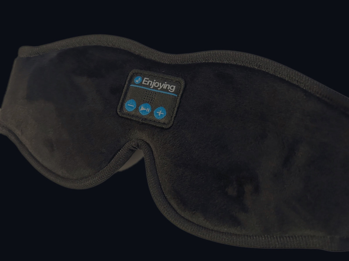 SleepAura Sovmask med Bluetooth-ljud